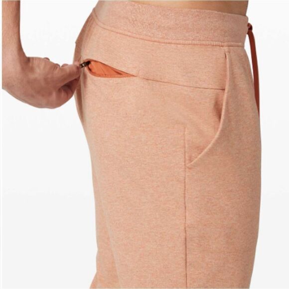 Lululemon City Sweat Jogger French Terry Heathered Sedona Sunset Peach XS - Picture 13 of 16